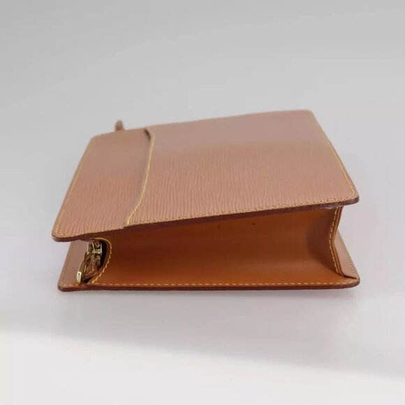 LOUIS VUITTON Epi Pochette Homme Clutch Bag Zipangu Gold M52528 LV Auth th5570 - Picture 4 of 14
